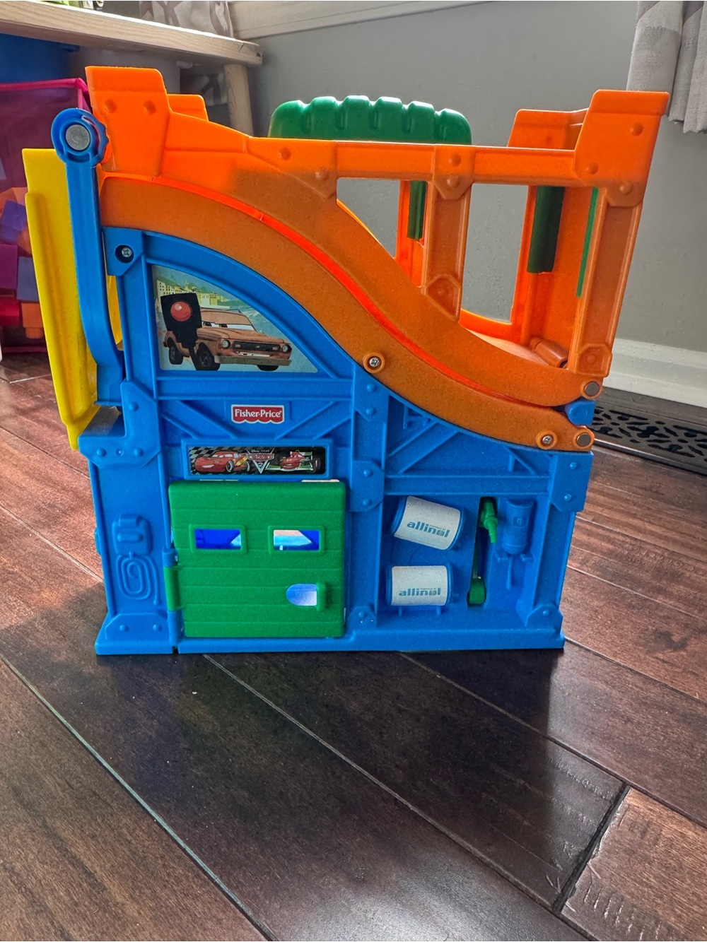 Rev n Go Cars 2 Wheelie Ramp Fisher Price Little People